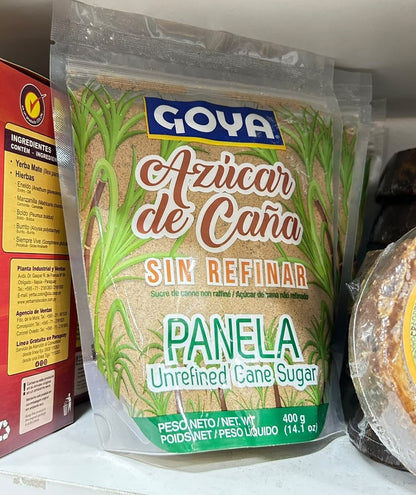 Azúcar de Caña Sin Refinar Panela Goya (400g)