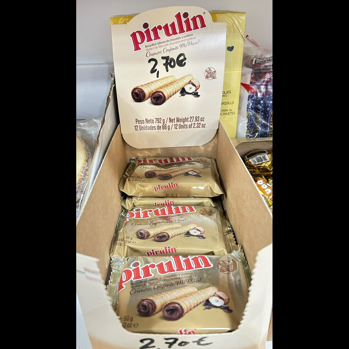 Barquillos  Chocolate