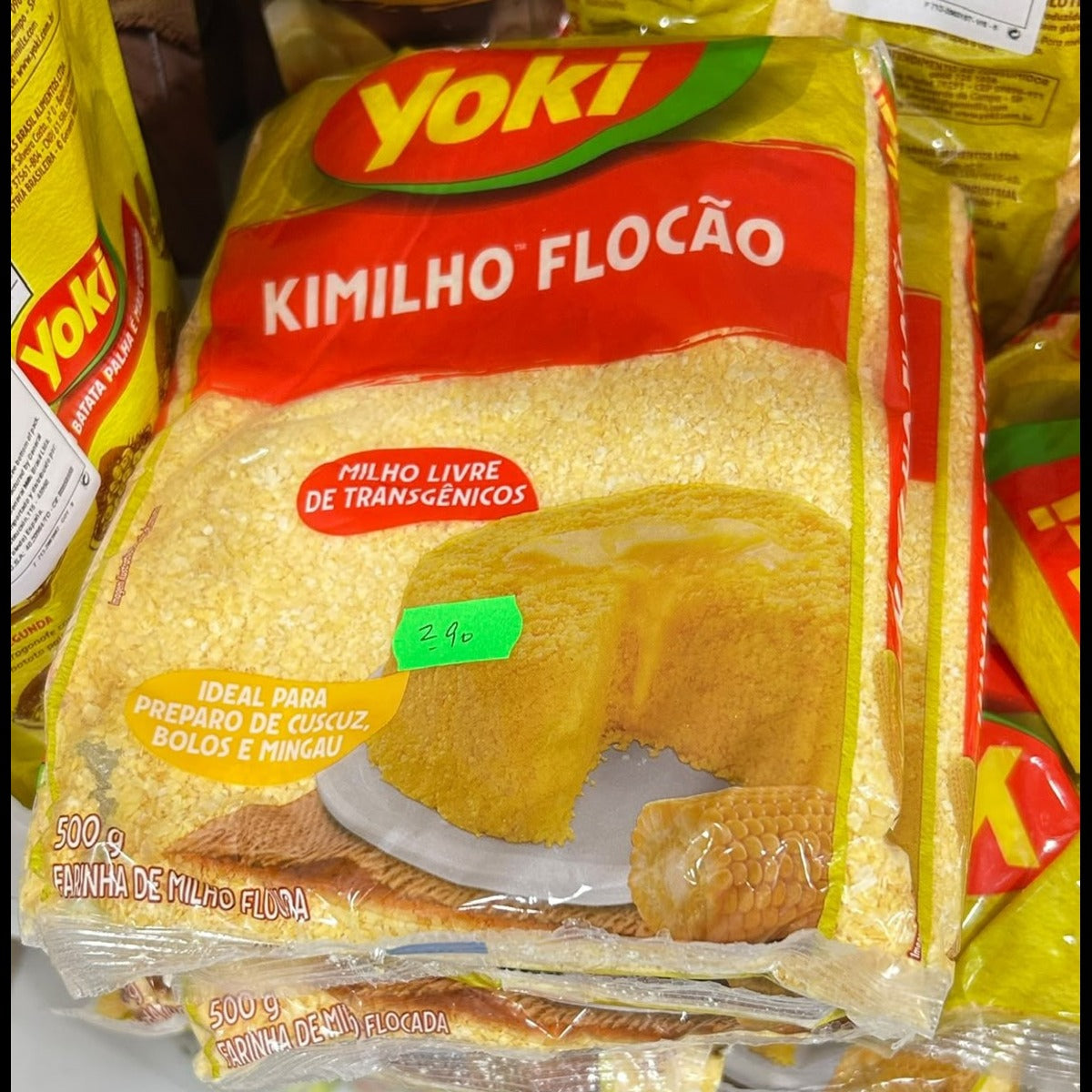 Harina de Maíz Flocada Yoki Kimilho Flocão